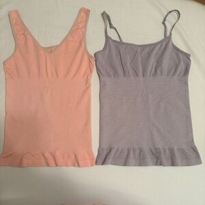Two Yummie by Heather Thomson Shaping Tank Tops Size S/M